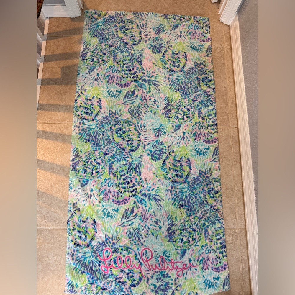Lilly Pulitzer Tropical Beach Towel